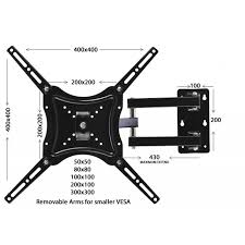 HOME DESIGN WALL MOUNTS 14-42" 35KGS - Image 3